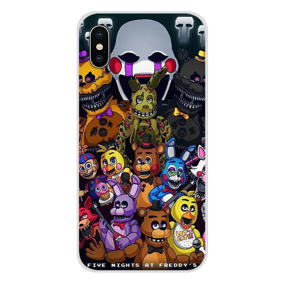 Силиконовый чехол для телефона Huawei P Smart Mate Honor 7A 7C 8C 8х9 P10 P20 Lite Pro Plus Five Nights At Freddy