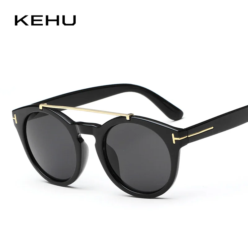 

KEHU Fashion TOM Designer Sun Glasses Round Sunglasses Trend Sunglasses For Men And Women Qversized Eyewear Accessories K9613