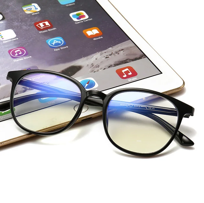 

Vintage Computer Readers Glasses Anti Eyestrain Lens for Digital Screens UV400 Protection Lightweight Eyeglasses Negative Ion