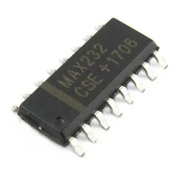 

100 PCS SMD MAX232 RS-232 MAX232CSE