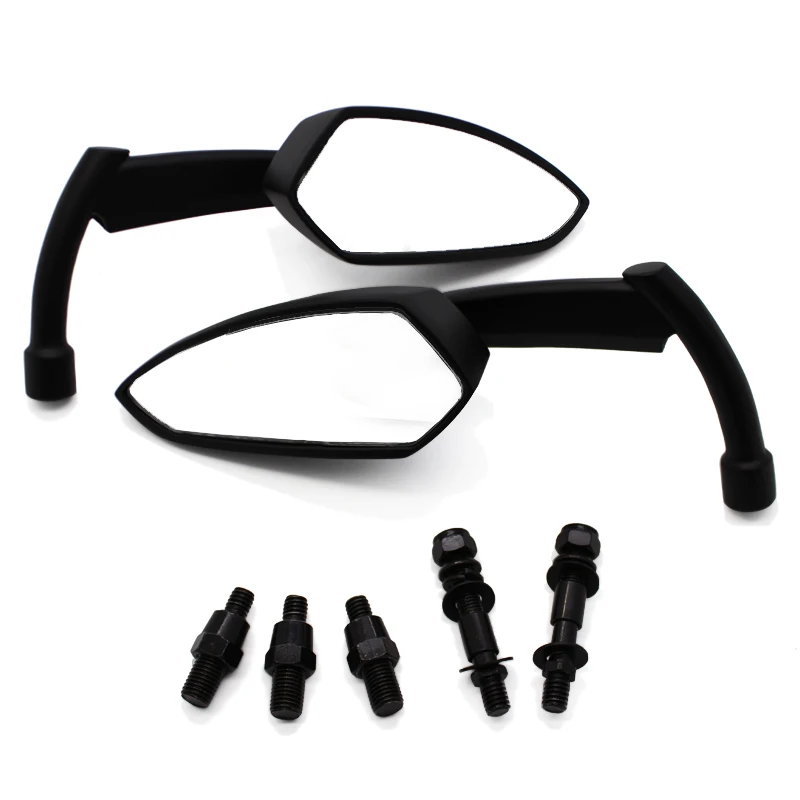 Nuoxintr Motorcycle Mirrors For Yamaha Vstar 950 1100 1300 Classic Honda CBR Kawasaki Shaft Voyager Harley Sportster 1200
