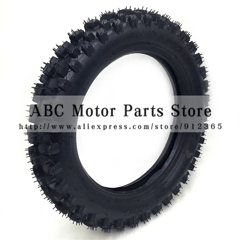 

80/100-12 Rear Wheel Tire Out Tyre 12inch deep teeth Dirt Pit Bike Off Road Motorcycle Use