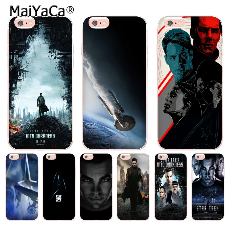 

MaiYaCa Star-Trek-Into-Darkness soft tpu phone case cover for Apple iPhone 8 7 6 6S Plus X 5 5S SE 5C 4 4S Cases
