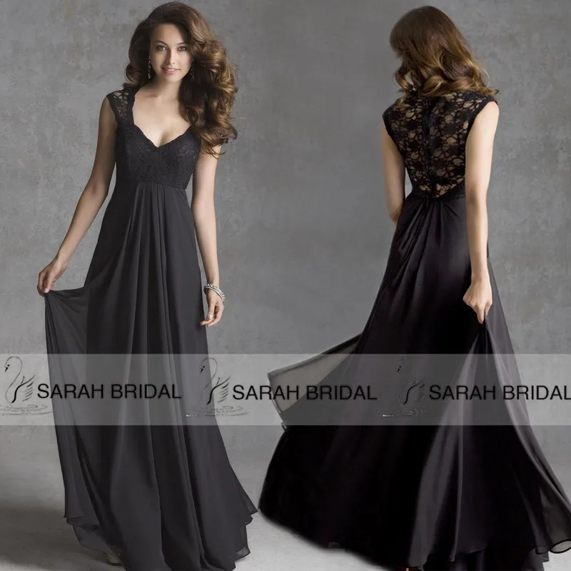 long black maternity evening dress