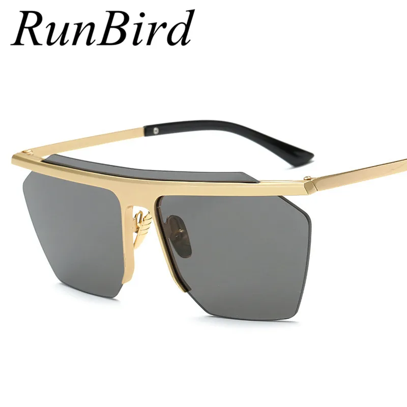 Fashion Luxury Square Sunglasses Women Brand Designer Celebrity Metal