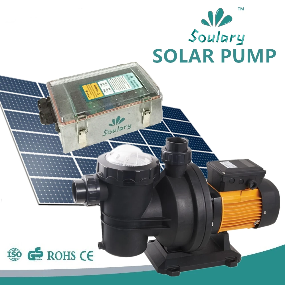 (DHL Free Shipping) DC Solar Pool Pumps for Swimming Pool ( Model SJP21/19 D72/750)in Pumps