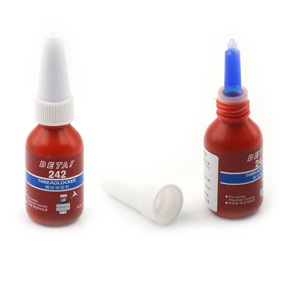 1pcs Anaerobic Adhesive Thread Locking Glue 242 Glue Screw Glue Blue