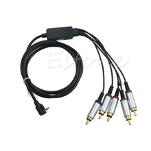 1 Unid Nuevo Cable AV TV Adaptador de Vídeo Para PSP 2000 3000 PSP2/3 Cable de Componentes