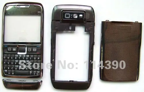 

New Housing Faceplate Cover Case + Keypad Keyboard Fit for Nokia E71 & open tools