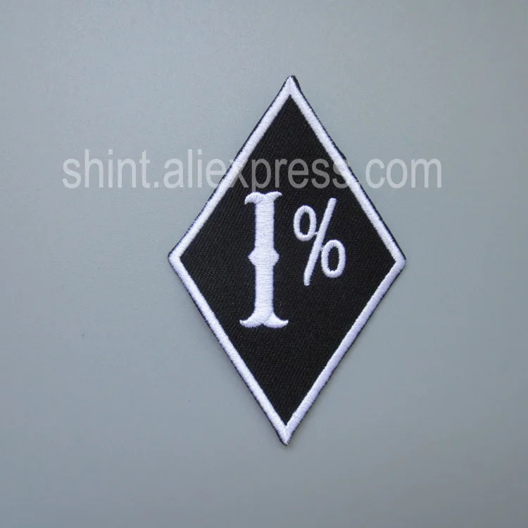 

Embroidery Biker Patches for Jacket 1% Motorcycle