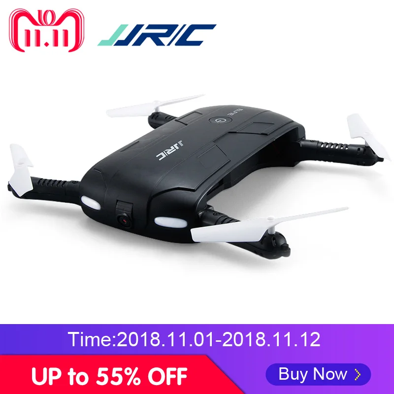 

JJR/C JJRC H37 Elfie Selfie Pocket RC Drones WIFI FPV HD Camera Foldable Arm APP Control Quadcopter Toys for Children Gift