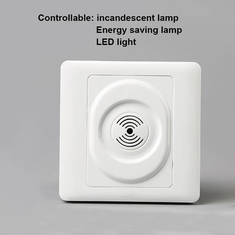 

Smart Home Wall Mount Voice Control Light Sensor Switch Sound&Light Controlled