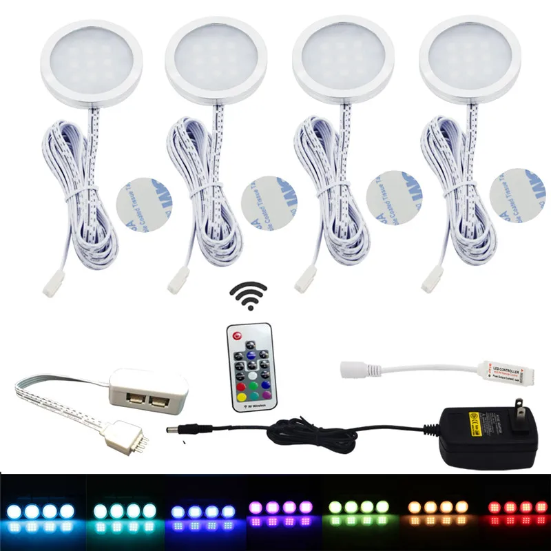 rgb under cabinet led lights kit 02