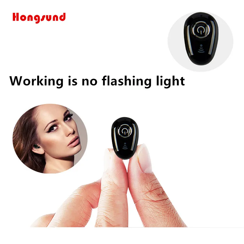 Hongsund S650 мини Беспроводной bluetooth4.1 наушники Bluetooth гарнитура Спорт Наушники телефон