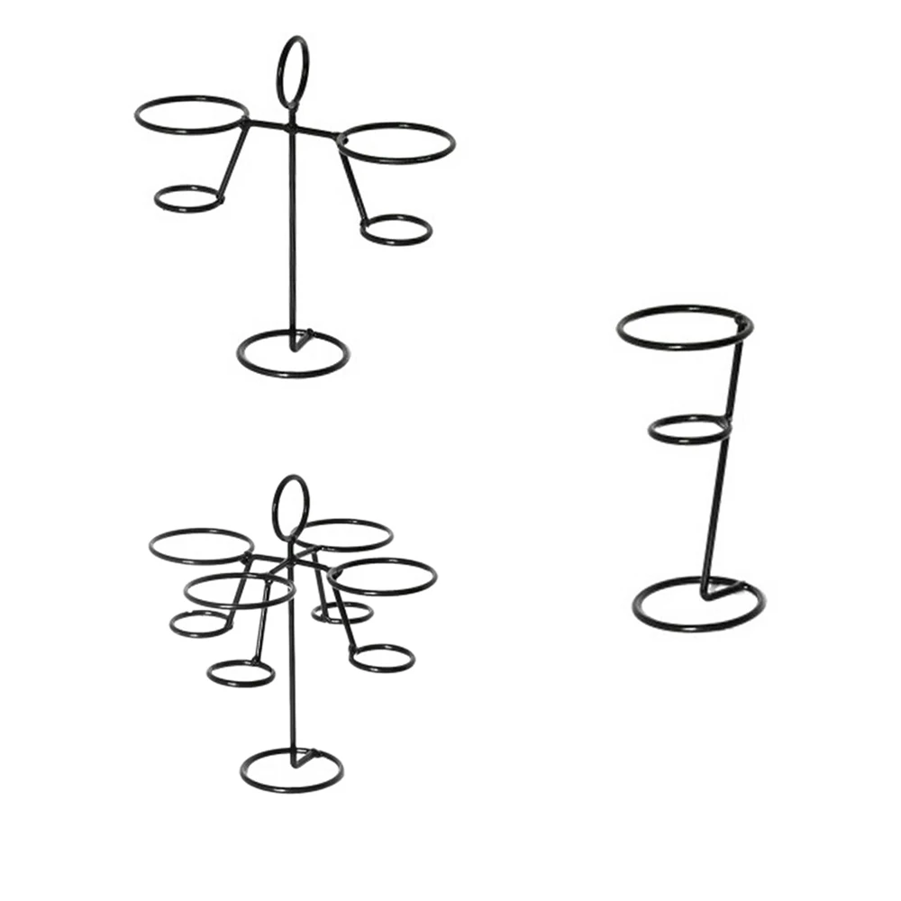 Новинка, 3 стиля, черный железный конусный держатель, конус для мороженого, сверхмощная выпечка кекса, декоративная стойка,, Прямая поставка