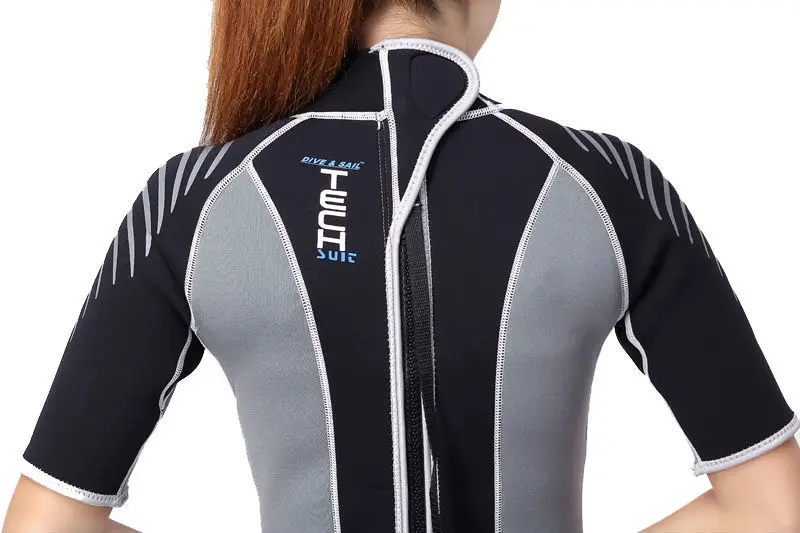 WDS-4126-14 3MM Neoprene Wetsuit Diving Suits Sun Protection Swimwear