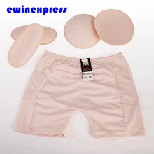 S/L Removable Cotton Padded Panties Shapewear Bum Butt Hip Enhancing Underwear Crossdresser for Butt Enlargement Beauty buttock
