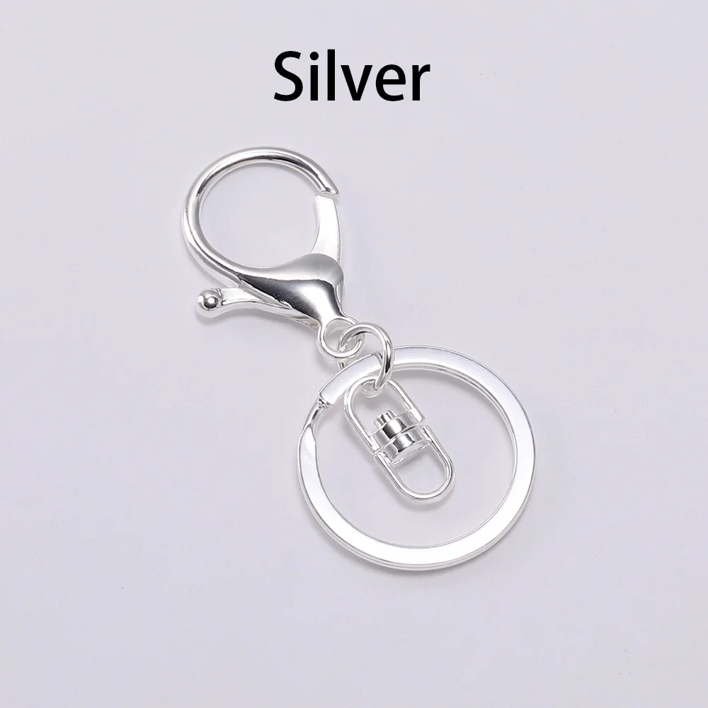Ring Keychain Steel Brise' MM.12 Nickeled PZ.30 Keyrings Little Ring Key Ring Keychain Steel Brise' MM.12 Nickeled PZ.30 Keyrings Little Ring Key