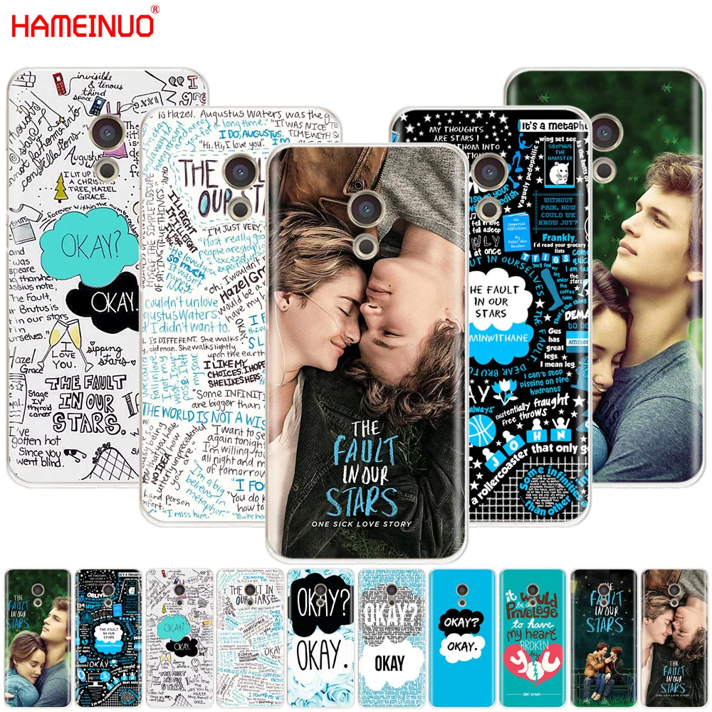 

HAMEINUO The Fault In Our Stars OKAY Cover phone Case for Meizu M6 M5 M5S M2 M3 M3S MX4 MX5 MX6 PRO 6 5 U10 U20 note plus