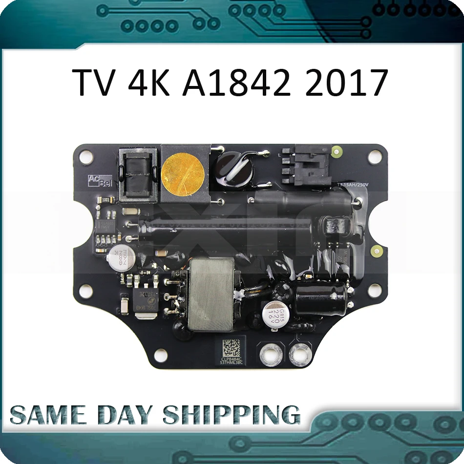 Mispend han bejdsemiddel ブランド New! ADG023 Apple Tv 用 4 4k テレビ 5th 5 世代 TV6 、 2 A1842 EMC3124  電源ボードユニット Psu MQD22 2017 年