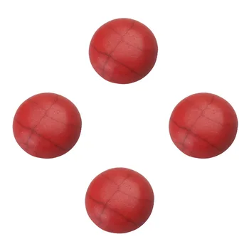 

10pcs/lot 4/6/8/10/12mm Half Round Flat Back Cabochons Red Howlite Natural Stone Beads Accessories For DIY Jewelry Making