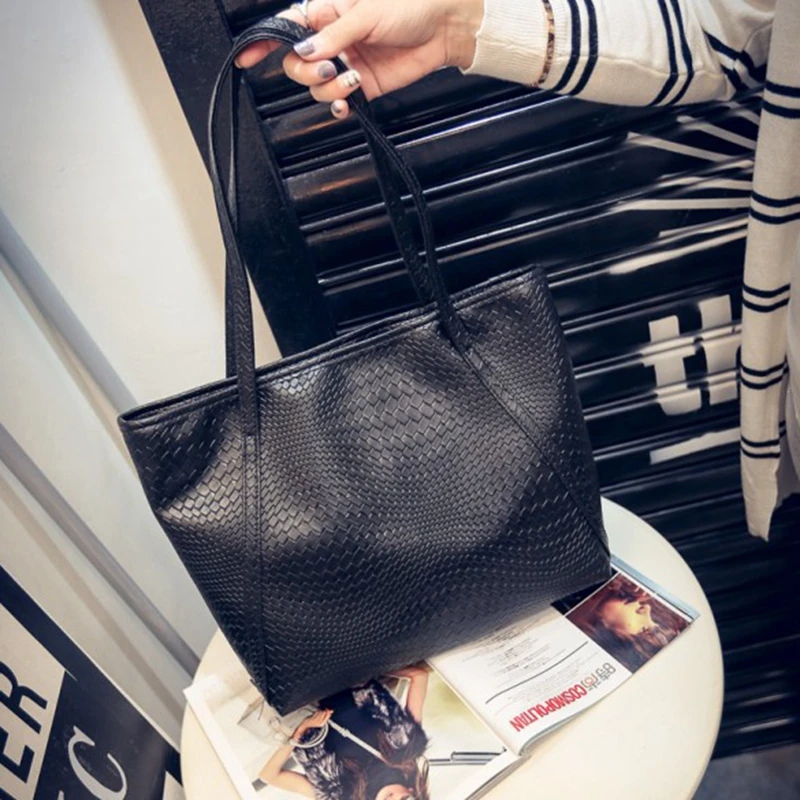 

Casual Women Shoulder Bags PU Female Big Tote Bags for Ladies Handbag Large Capacity sac a main femme de marque