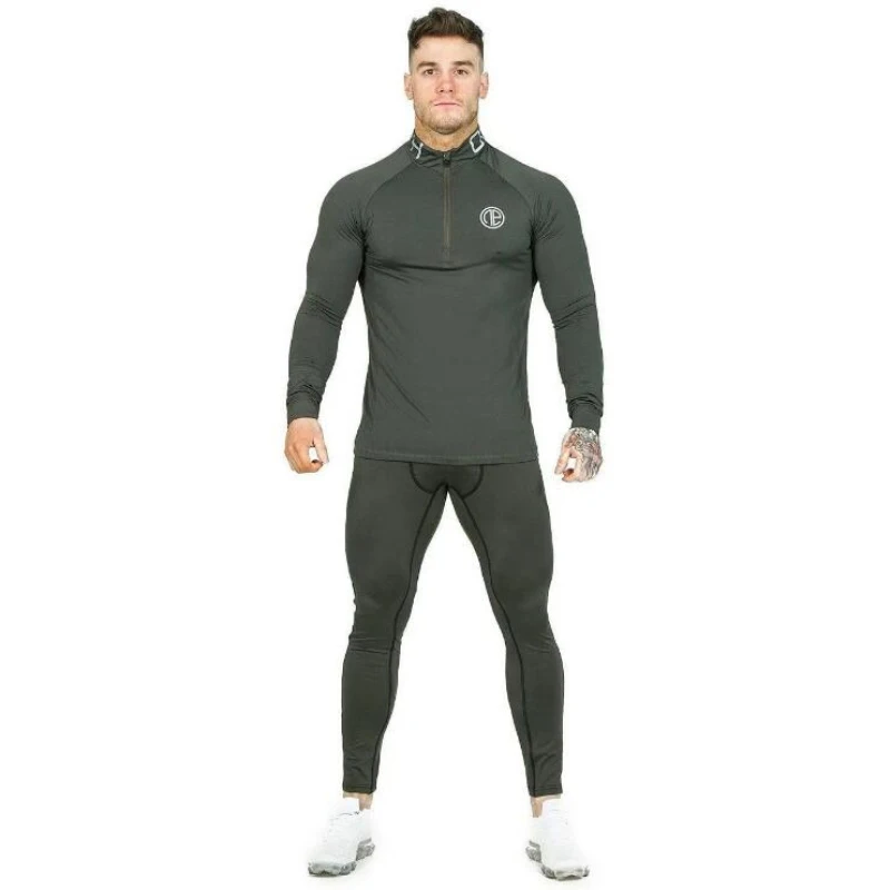 Gym Compression Sets Men sport Leggings Suit set (11)
