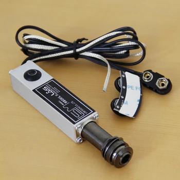 

Tail-peg type preamp Preamp System Guitar/Fingerstyle The microphone picks up the sound of pickguard guitar pick holder