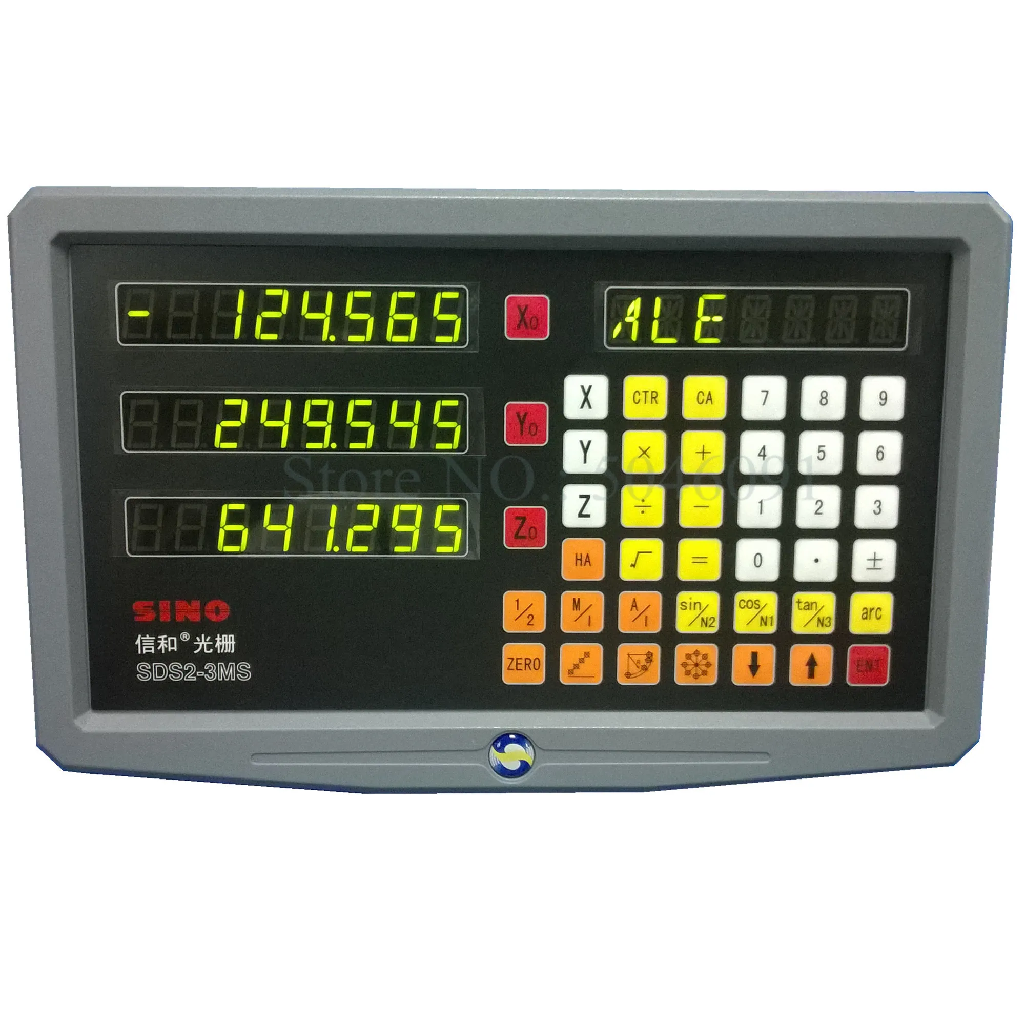 Sino фрезерный станок цифровой токарный DRO SDS3MS TLL вход AC110V/220V линейные весы три оси