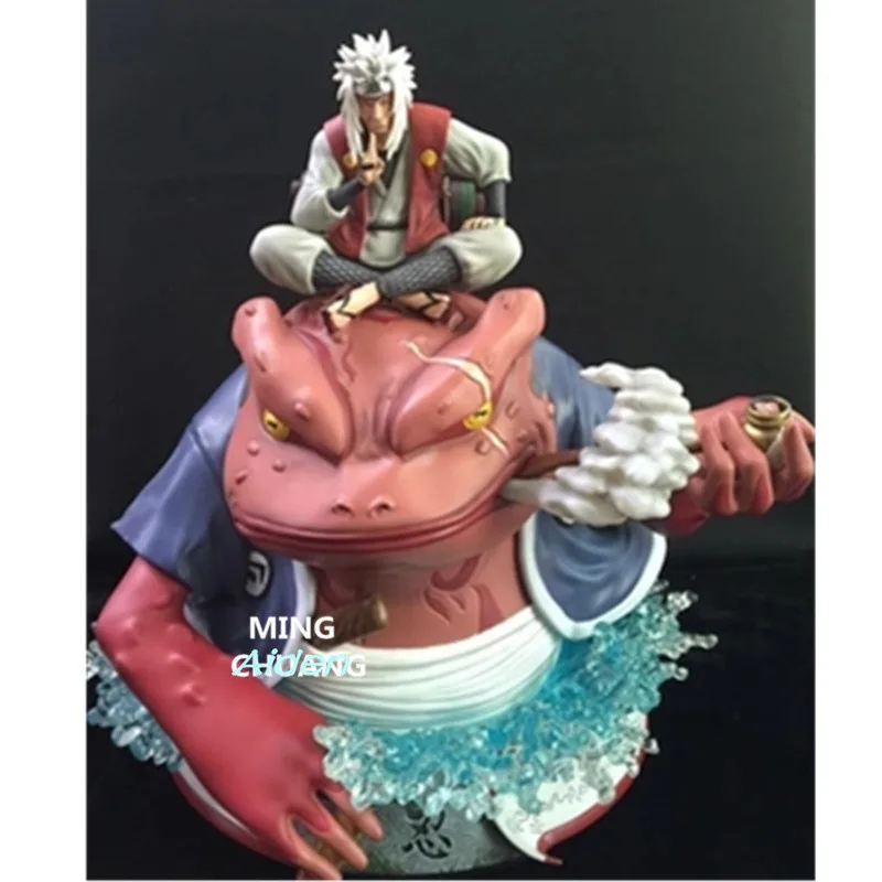 1" Статуя Наруто бюст Gama-Bunta полноразмерный портрет Jiraiya Gama Sennin GK фигурка Коллекционная модель игрушки коробка 43 см Z1113