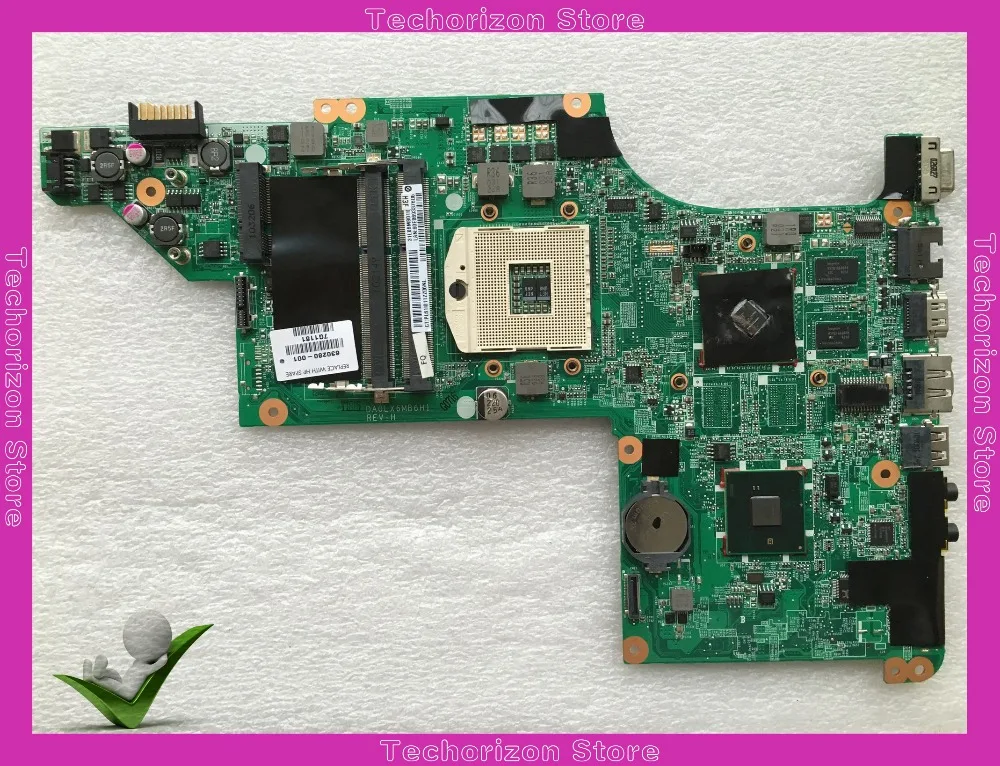 

630280-001 Main Board For HP DV6 DV6-3100 Laptop Motherboard DALX6MB6H1 HM55 DDR3 Tested working