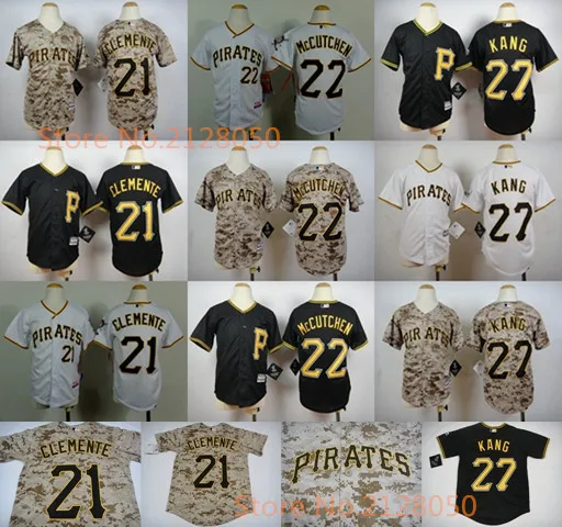 pittsburgh pirates youth camo jersey