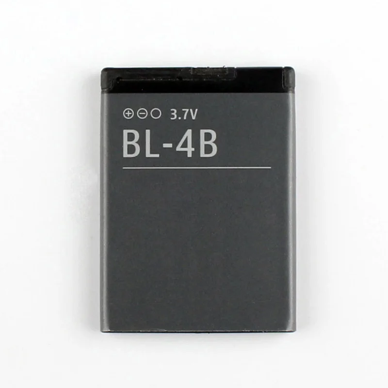 Оригинальная аккумуляторная батарея большой емкости для NOKIA BL4B 7370 N75 2660 2505 3606 |