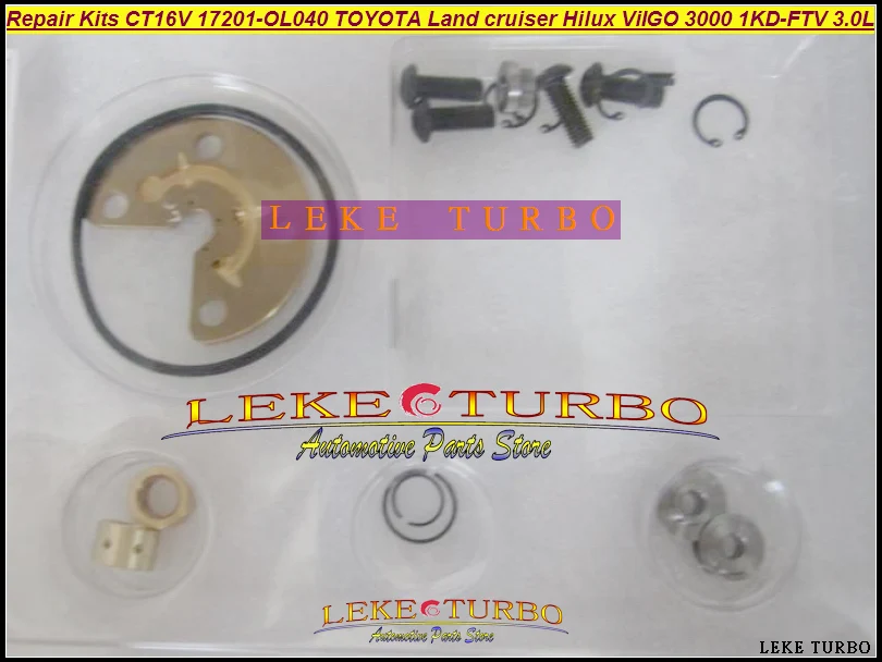 JC-Turbo Repair Kit CT16V 17201-OL040 17201-30110  For TOYOTA Landcruiser Hilux ViIGO 3000 1KD 1KD-FTV 3.0L D4D