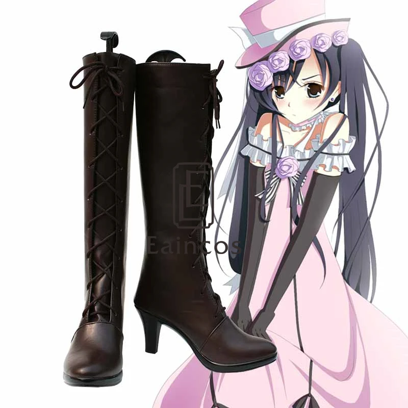 Обувь для девочек в стиле аниме черный бултер Kuroshitsuji Ciel вечерние ботинки | Туфли -32728947670