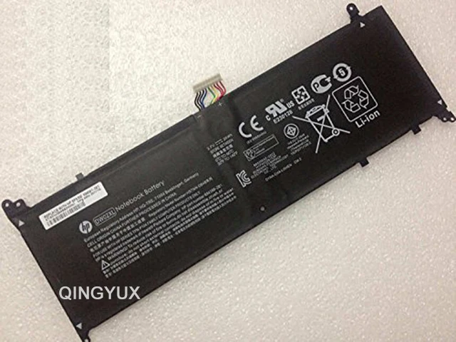 

QINGYUX DW02XL HSTNN-IB4B TPN-P104 New 3.7V 25Wh Laptop Battery for HP ENVY X2 11-G003TU Series