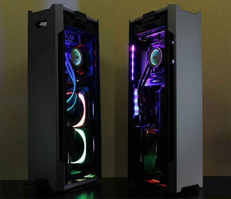 PHANTEKS 217XE ITX Настольный чехол VR esports алюминиево-магниевый сплав(поддержка водяного охлаждения 280/длинная графика/с 2 вентиляторами