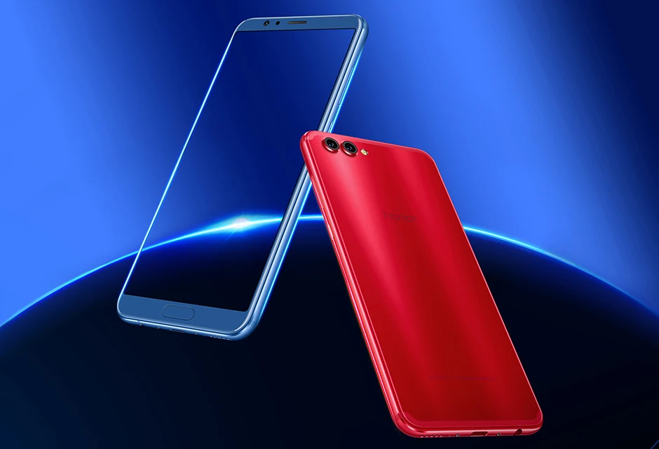 Honor v 10, 4G, 64G view 10, мобильный телефон, четыре ядра, 5,99 дюймов, двойная камера заднего вида, сканер отпечатков пальцев, NFC, honor v 10