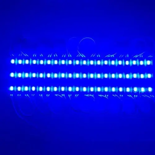 100 шт./лот DC12V SMD 5630 3 светодиодный модуль зеленый/красный/синий/RGB/белый/теплый белый IP65 водонепроницаемый