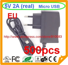 500pcs High quality IC 1PCS Model B 1GB Ras PI 2 Raspberry PI Power Adapter 5V2A Charger Power Adapter Banana BPI-M1+,BPI-M1 EU