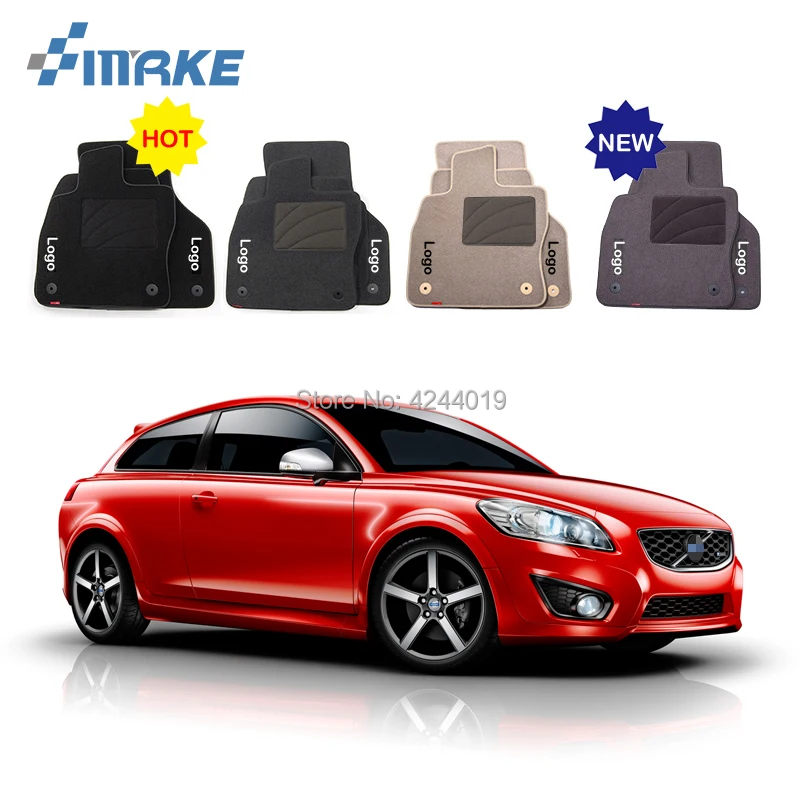 

Car Mats All Weather Front Back Floor Mats for Cars Car Floor Mats For Volvo C30
