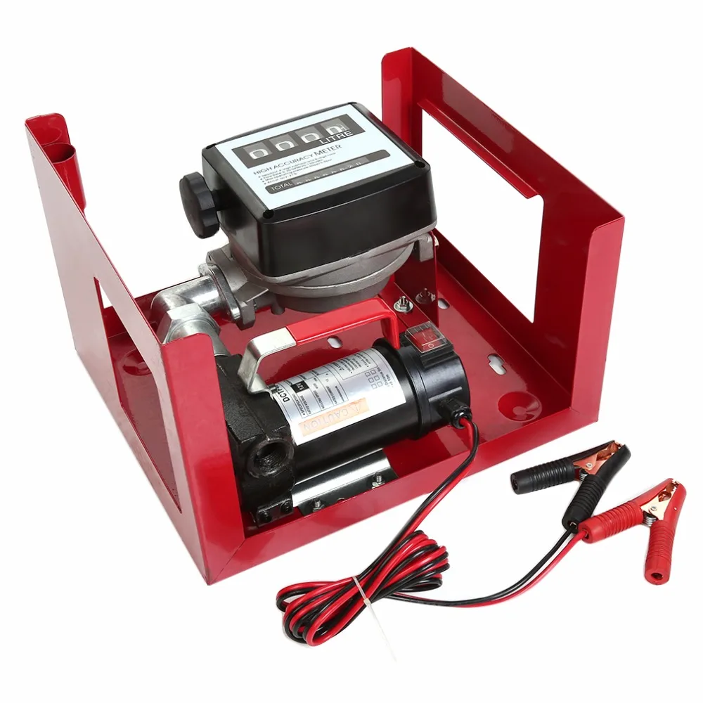 

New Professional Durable Volt Wall Mounted for Diesel Adblue Transfer Fuel Pump Kit 12V With Fuel Meter Fuel Transfer Pump Kit