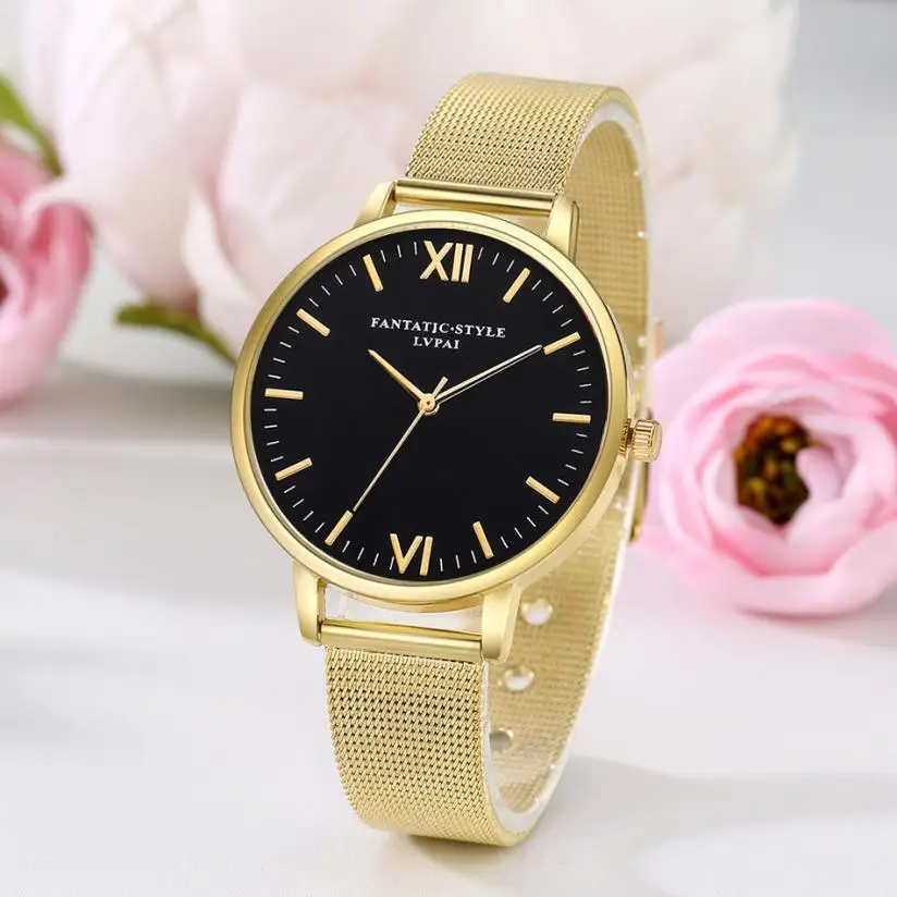 

Reloj mujer marcas famosas de lujo 2018 Women Quartz Wristwatch Clock Ladies mesh belt Dress Gift Watches female bracelet clock