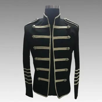 

New European style concert costumes men's Phnom Penh punk suit jacket
