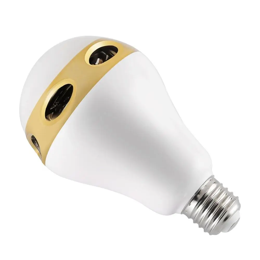 

LED Speaker Light E27 RGB Bulb Color Changing/Music Player Lighting Lamp with Built-in Audio Mini Speaker
