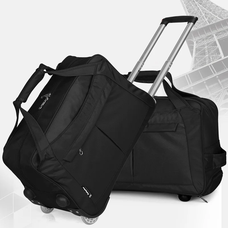 Travelbag Wheeled Carry on Luggage Duffle Bags Rolling Women Travel Bags for Men Travelling ...