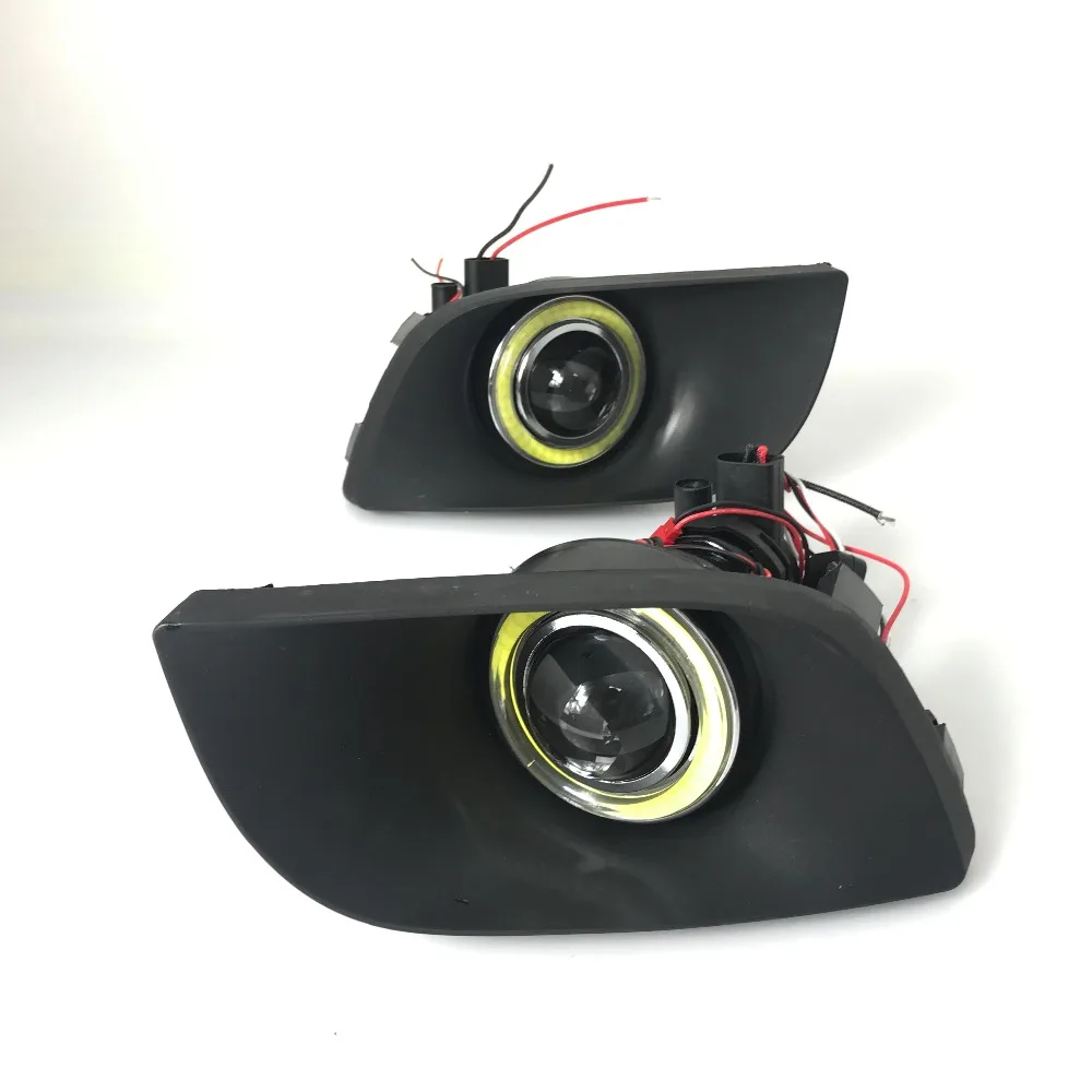 RQXR противотуманная фара вождение свет в сборе для Suzuki Liana cob angel eye светодиодные дневные ходовые огни сигнал поворота