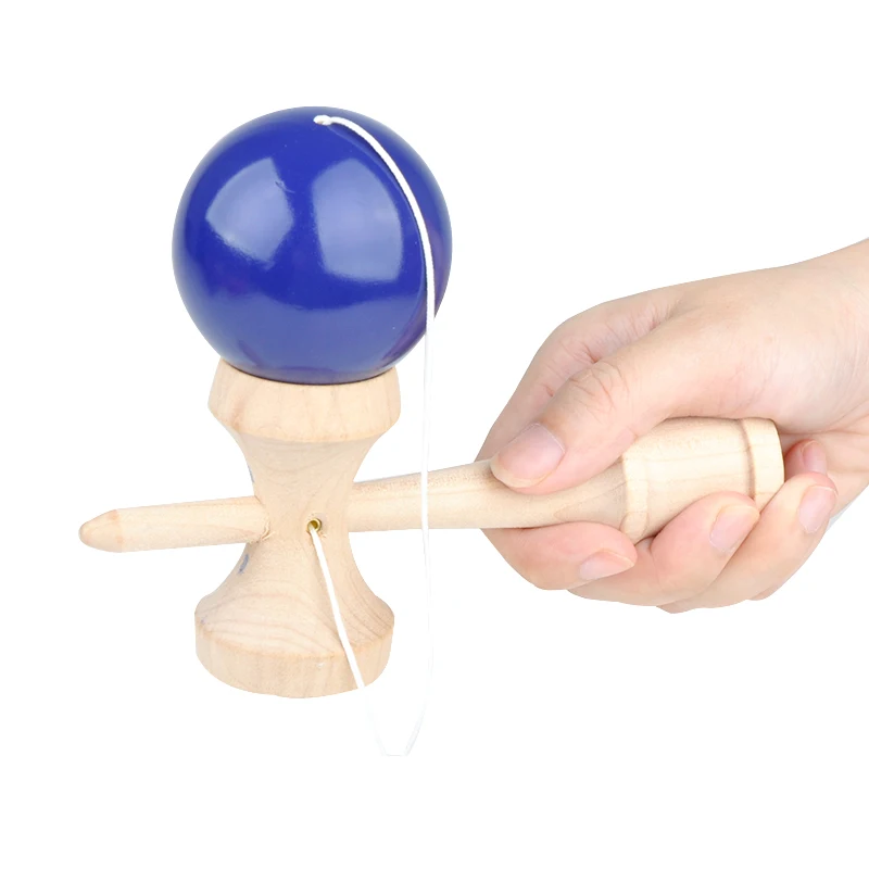 MITOYS Kendama деревянные игрушки спортивная игрушка для игр на открытом воздухе шары умелые жонглирование мяч игрушка для детей струны Профессиональный Размер 18,5 см