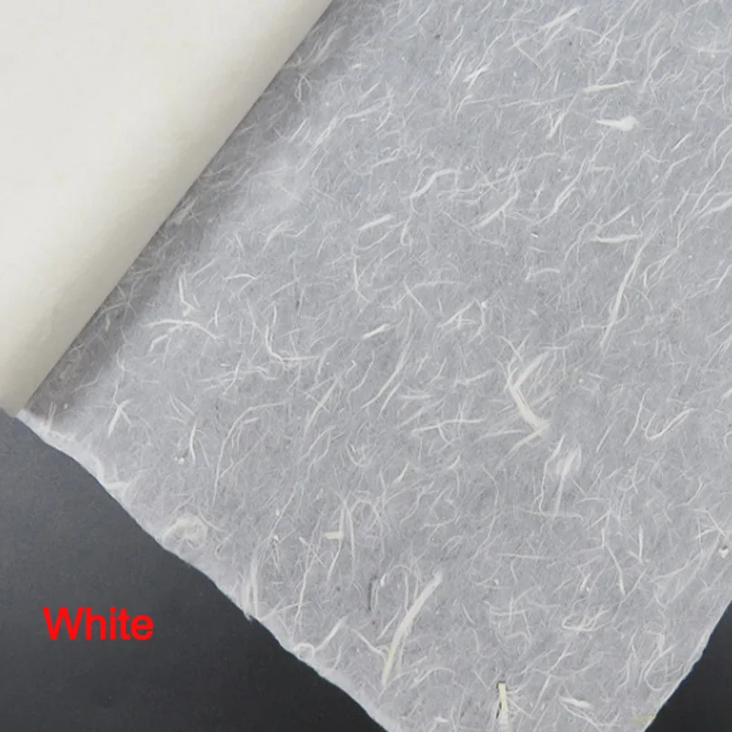 Китайская красочная бумага для рисования Yunlong рисовая бумага художника холст ручной работы создание кожи бумажная картина с каллиграфией - Габаритные размеры: White 10sheet