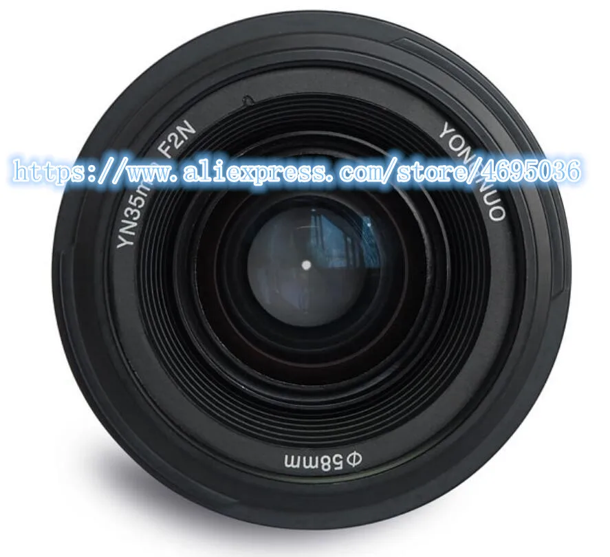 96% NE для YONGNUO 35 мм объектив YN35mm F2.0 AF/MF с фиксированным фокусом F1.8 AF/EF объектив для Nikon F Mount D3200 D3400 D3100 D5300 камера DLSR